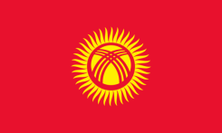 Flag of Kyrgyzstan