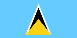 Flag of Saint Lucia